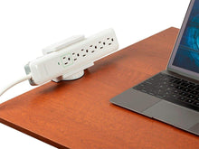 Load image into Gallery viewer, Workstream by Monoprice Desk Clamp Holder for Surge Protectors  Power Strips  USB Hubs