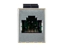 Load image into Gallery viewer, Monoprice 8P8C RJ45 Cat6a Shielded Inline Coupler Type Keystone Jack