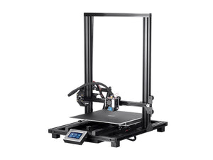 Monoprice MP10 3D Printer - Black with (300 x 300 mm) Removable Heated Flexible Build Plate, Assisted Leveling, and All Metal Accessible Extruder