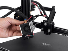 Load image into Gallery viewer, Monoprice MP10 3D Printer - Black with (300 x 300 mm) Removable Heated Flexible Build Plate, Assisted Leveling, and All Metal Accessible Extruder