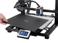 Load image into Gallery viewer, Monoprice MP10 3D Printer - Black with (300 x 300 mm) Removable Heated Flexible Build Plate, Assisted Leveling, and All Metal Accessible Extruder