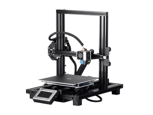 Monoprice MP10 Mini 3D Printer - Black with (200x 200 mm) Removable Heated Flexible Build Plate & Assisted Leveling