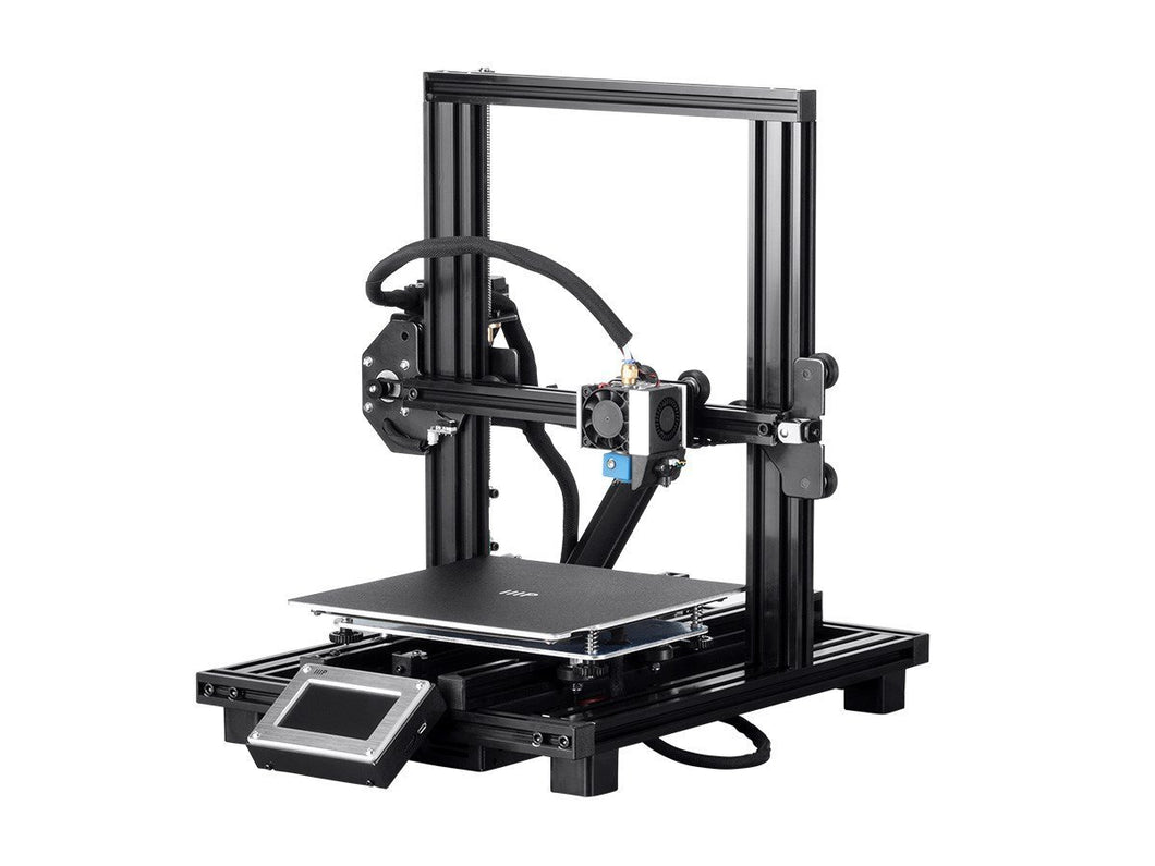 Monoprice MP10 Mini 3D Printer - Black with (200x 200 mm) Removable Heated Flexible Build Plate & Assisted Leveling (Open Box)