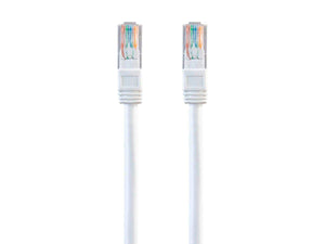 Monoprice Cat6 Outdoor Rated Ethernet Patch Cable - Snagless RJ45  Stranded  550MHz  UTP  Pure Bare Copper Wire  24AWG  3ft  White