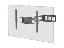 Load image into Gallery viewer, Monoprice Corner Friendly Full-Motion Articulating TV Wall Mount Bracket For TVs 37in to 70in  Max Weight 110lbs  Extension Range of 5.5in to 28.3in  VESA Patterns Up to 700x500