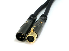 Load image into Gallery viewer, Monoprice XLR to XLR Cable [Microphone &amp; Interconnect] - 3.05M (10ft) M/F, Gold Plated Connector, 16AWG - Premier Series