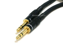 Load image into Gallery viewer, Monoprice 1.5ft Premier Series 1/4in TRS Male to Male Cable  16AWG (Gold Plated)