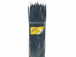 Monoprice Cable Tie 14in 50 lbs  100 pcs/pack  White