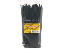 Load image into Gallery viewer, Monoprice Releasable Cable Tie 6in 50 lbs  100 pcs/pack  Black