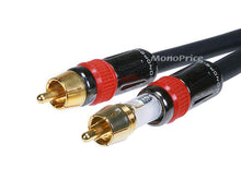 Load image into Gallery viewer, Monoprice 6in RCA Female to 2x RCA Male Digital Coaxial Splitter Adapter