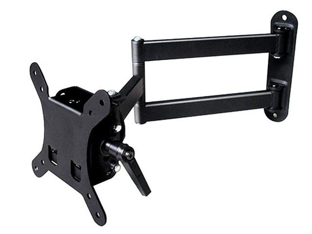 Monoprice Stable Series Full-Motion Articulating TV Wall Mount Bracket - For TVs 10in to 24in  Max Weight 30lbs  Extension Range of 2.8in to 13.8in  VESA Patterns Up to 100x100