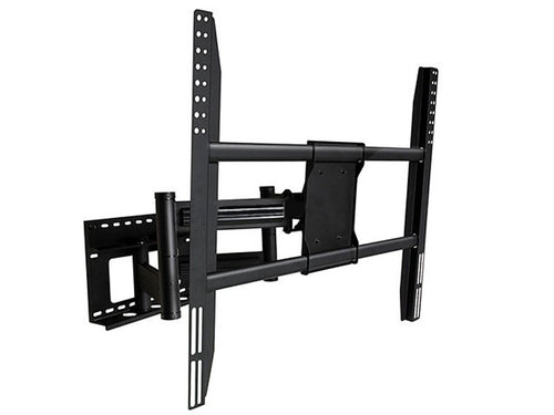 Full Motion Wall Mount - Black For Extra Large Screen, Supports Up to 182cm TVs Displays, With 136Kg Max Weight, 400x400 to 850x750 - Titan Series