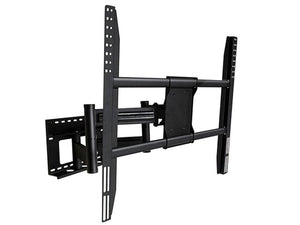 Full Motion Wall Mount - Black For Extra Large Screen, Supports Up to 182cm TVs Displays, With 136Kg Max Weight, 400x400 to 850x750 - Titan Series