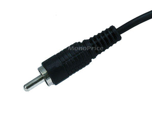 Monoprice 25ft RCA Plug/Plug M/M cable - Black