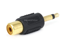 Load image into Gallery viewer, Monoprice 3.5mm TS Mono Plug to RCA Jack Adapter  Gold Plated