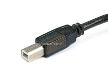 Load image into Gallery viewer, Monoprice USB-A to USB-B 2.0 Cable - Active, 28/24AWG, Black, 33ft