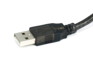 Monoprice USB-A to USB-A Female 2.0 Extension Cable - Active, 26/22AWG, Repeater, Kinect & PS3 Move Compatible, Black, 65ft