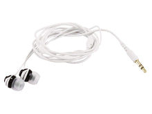 Load image into Gallery viewer, Monoprice Button Design Noise Isolating Earbuds Headphones - Black &amp; White