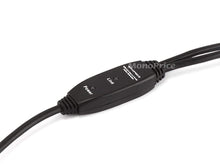 Load image into Gallery viewer, Monoprice 2 Port USB-A to USB-A Female 2.0 Extension Cable - Active, Repeater, Black, 16ft