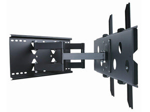 Monoprice Titan Series Full-Motion Articulating TV Wall Mount Bracket for TVs 32in to 60in  Max Weight 175 lbs  Extension Range of 5.0in to 20.0in  VESA Up to 750x450  Works with Concrete & Brick