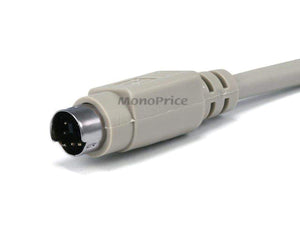 Monoprice 6ft PS/2 MDIN-6 Male to Male Cable