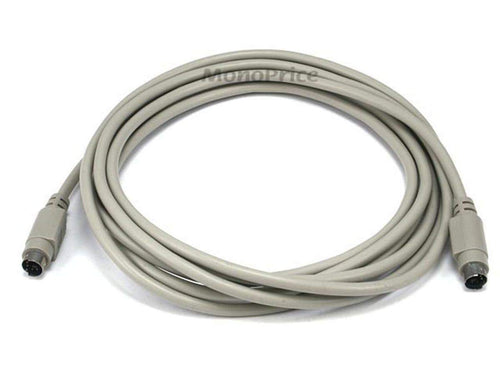 Monoprice 10ft PS/2 MDIN-6 Male to Male Cable