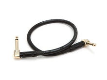 Load image into Gallery viewer, Monoprice 1.5ft Premier Series 1/4-inch (TS) Right Angle Male to Right Angle Male 16AWG Audio Cable (Gold Plated)