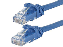 Load image into Gallery viewer, Flexboot Cat6 Ethernet Patch Cable (5 pack) - Snagless RJ45, Stranded, 550Mhz, UTP, Pure Bare Copper Wire,