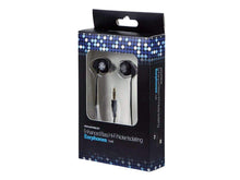 Load image into Gallery viewer, Monoprice Enhanced Bass Hi-Fi Noise Isolating Earbuds Headphones - Black