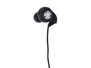 Monoprice Enhanced Bass Hi-Fi Noise Isolating Earbuds Headphones - Black